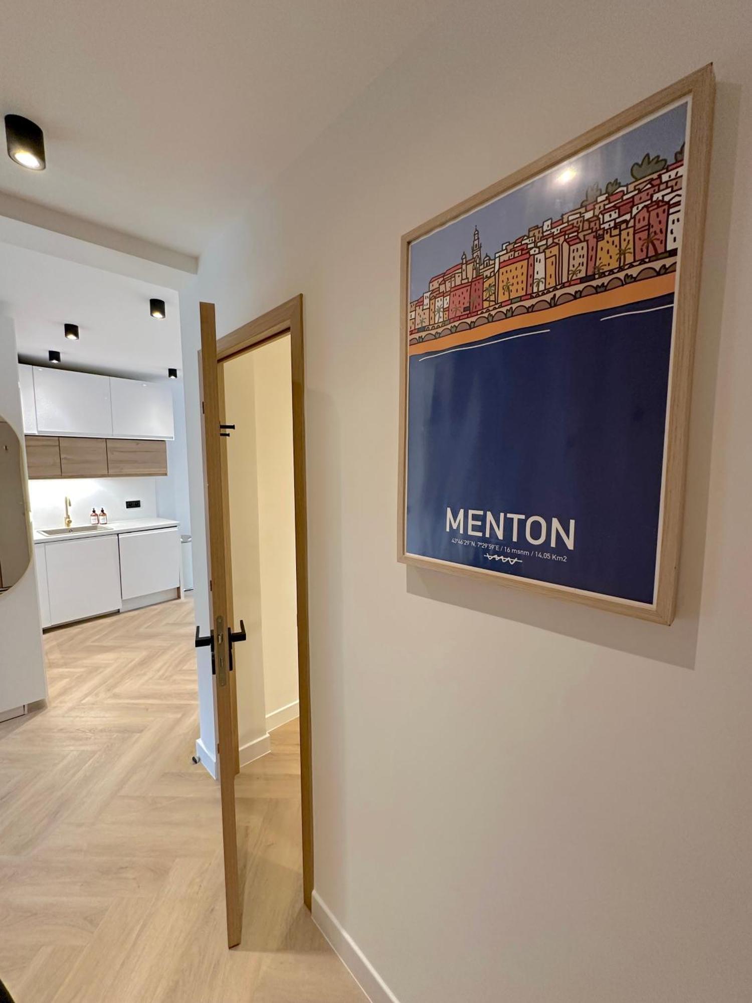 Monaco # Menton - 6 Persons - 2 Bedrooms - Full Renovated - Private Parking - Hypercenter - Clim - Beach And Sun Μεντόν Εξωτερικό φωτογραφία